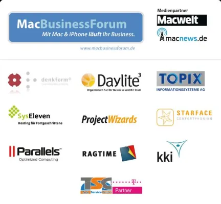 Bild: MacBusinessForum zeigt Unternehmensgründern Alternativen zu Windows auf der Ignition '09