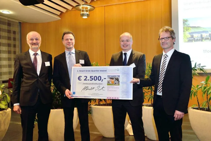 Der Smart Grids-Quartier-Award geht an KACO new energy Bild: Der Smart Grids-Quartier-Award geht an KACO new energy
