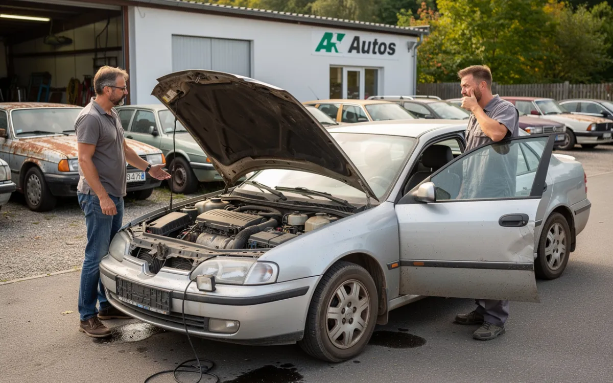 Ak Autos kauft ihr Fahrzeug auch mit Defekt