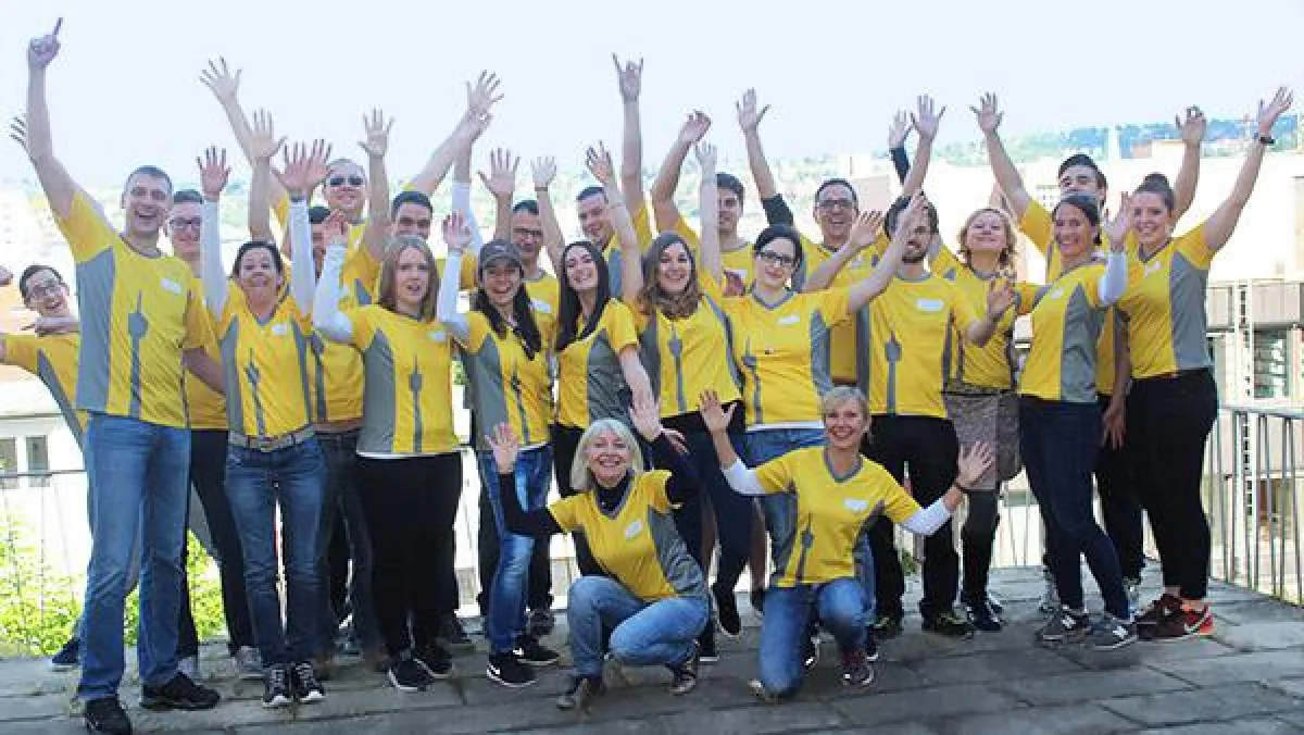 GTC Mitarbeiter beim 30 jährigen GTC Telecommunication Jubiläum