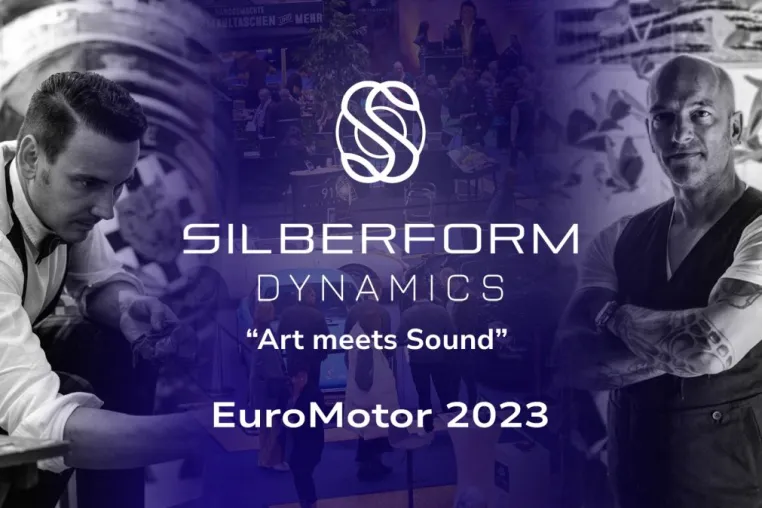Silberform Dynamics präsentiert "Art meets Sound" auf der EuroMotor 2023 in Stuttgart Bild: Silberform Dynamics präsentiert "Art meets Sound" auf der EuroMotor 2023 in Stuttgart