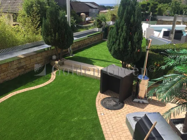 Bild: Es gibt ihn, den Rasen, den Sie nie mehr gießen oder mähen müssen.