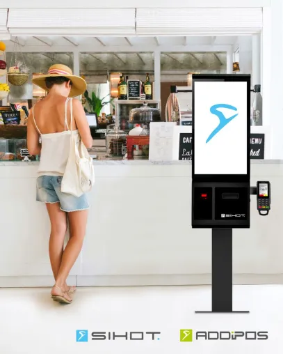 SIHOT präsentiert neu entwickelten Self-Order-Terminal für das Gastgewerbe Bild: SIHOT präsentiert neu entwickelten Self-Order-Terminal für das Gastgewerbe