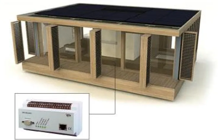 Bild: Solarhaus der Darmstädter TU wird Weltmeister - Mittendrin das Logline® ENERGY System von BTR NETCOM