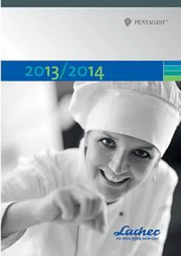 Neuer Lacher-Gesamtkatalog für die Großküche Bild: Neuer Lacher-Gesamtkatalog für die Großküche