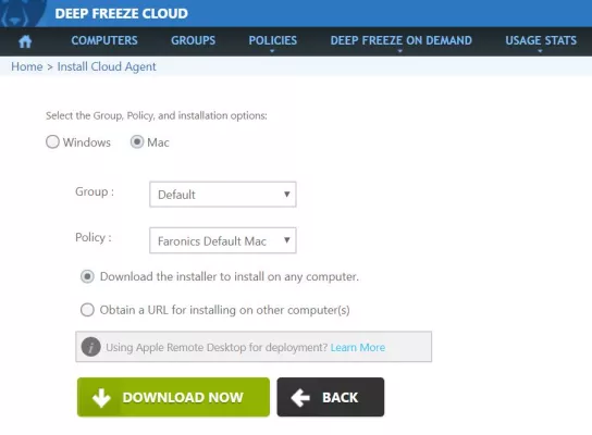 Deep Freeze Cloud - Endpoint Security jetzt auch für Macs mit APFS Bild: Deep Freeze Cloud - Endpoint Security jetzt auch für Macs mit APFS