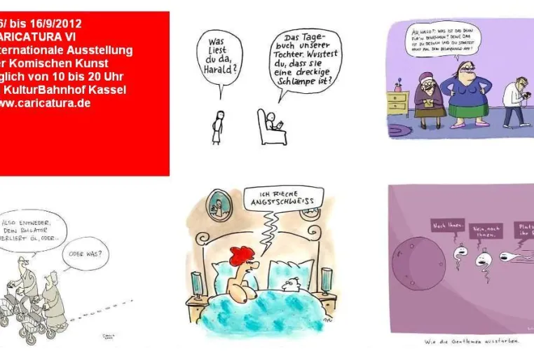 CARICATURA VI – Internationale Ausstellung der Komischen Kunst Bild: CARICATURA VI – Internationale Ausstellung der Komischen Kunst