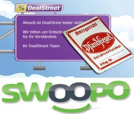 Bild: Futuretrend44.de bietet geschädigten Swoopo- und DealStreet-Nutzer Hilfe an