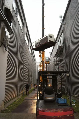 Standortwechsel in Rekordzeit Bild: Standortwechsel in Rekordzeit