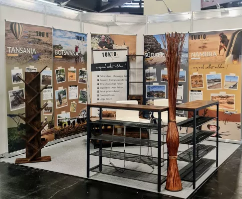 Bild: Tukio Afrika auf der IBO 2025: Exklusive Afrika-Reisen hautnah erleben