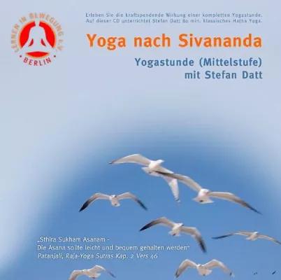 Bild: Yoga-CD "Yoga nach Sivananda" von "Yoga Berlin" veröffentlicht