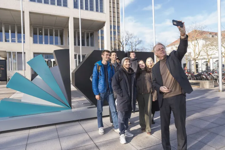 Bild: Neuer KIT-Foto-Point am Campus Süd 