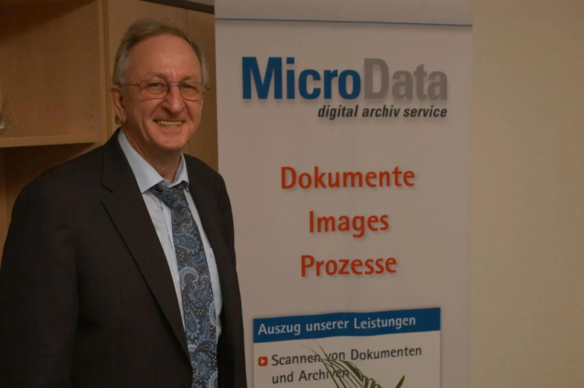 Claus Krogmann, Geschäftsführer der MicroData GmbH