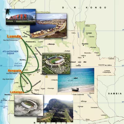 Die Fußballwelt schaut nach Angola Bild: Die Fußballwelt schaut nach Angola