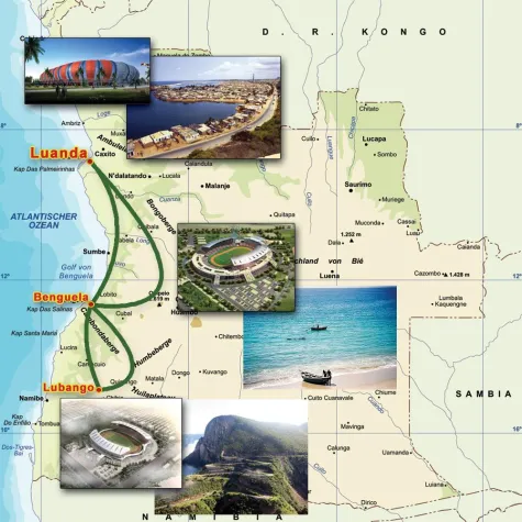 Bild: Die Fußballwelt schaut nach Angola