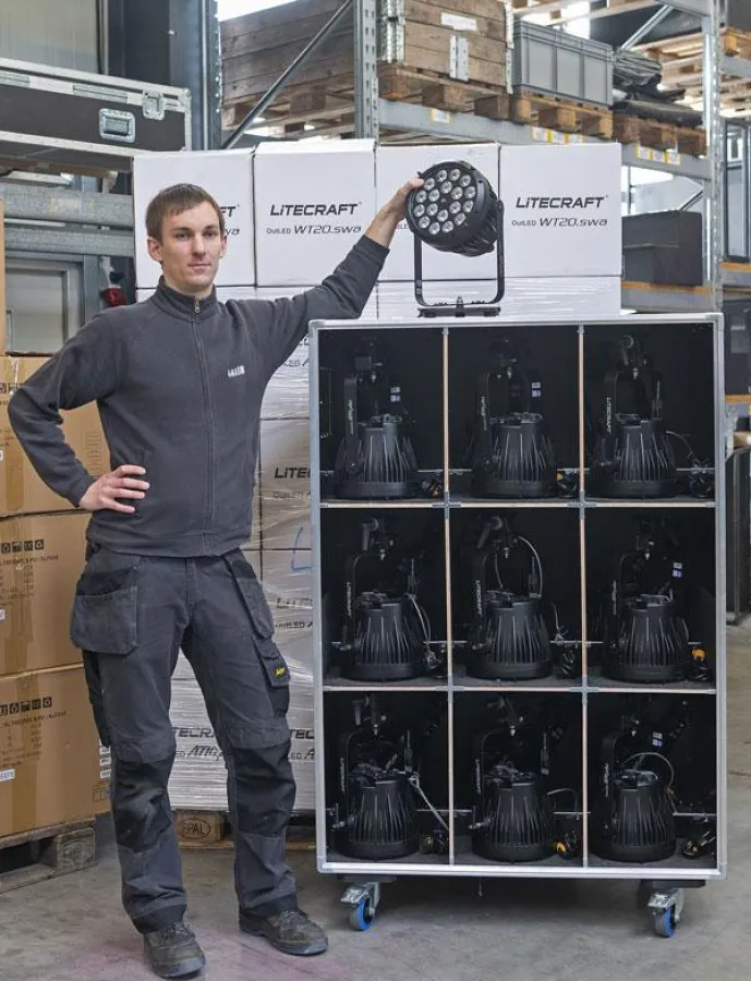 Benedikt Thape von L&S (Foto: © Eugen Eslage)