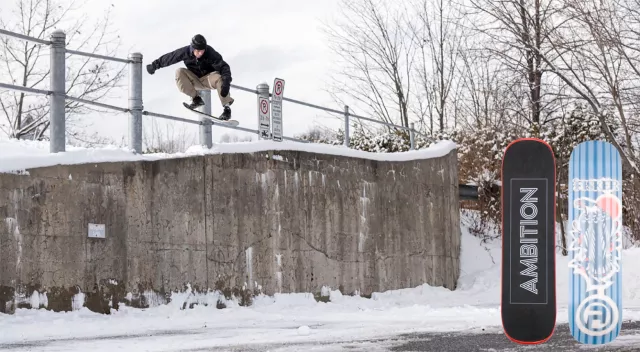 Bild: Snowskates - Den Winter lokal geniessen