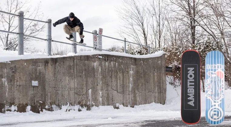 Bild: Snowskates - Den Winter lokal geniessen