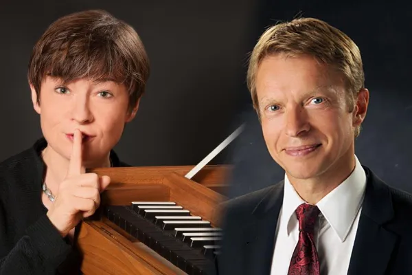 Bild: 28.09.2019: Gerald Hambitzer und Sigrun Stephan präsentieren Musik für zwei Clavichorde