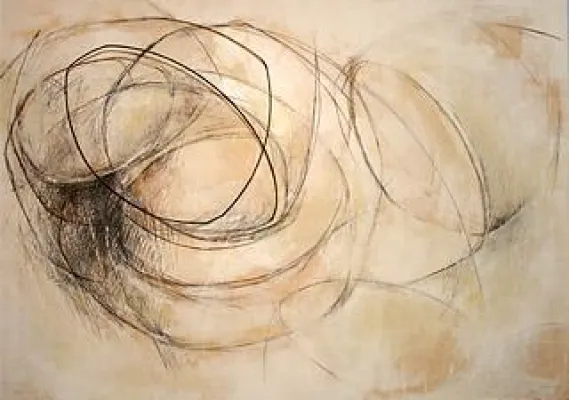 Bild: Ute Krautkremer stellt in der städtischen Galerie Wörth/Rhein unter dem Titel "IN-BETWEEN" aus