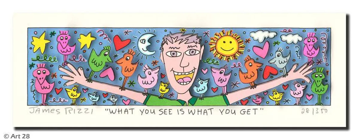 James Rizzi | What you see is what you get