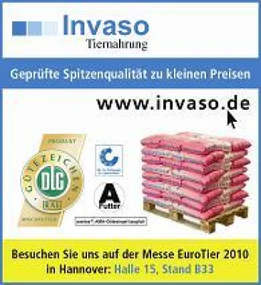 Bild: Der Internetanbieter für Mineralfuter - Invaso Tiernahrung - erstmalig auf der Messe EuroTier 2010 in Hannover