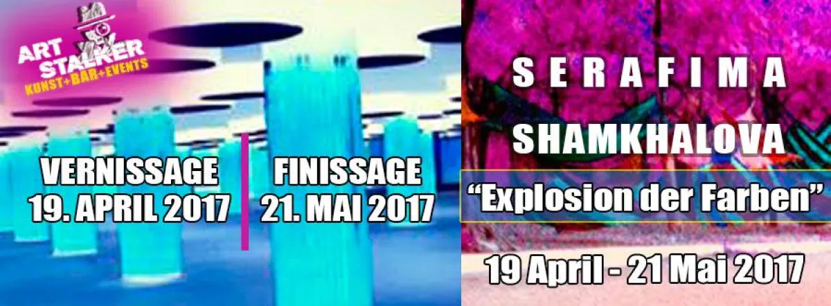 Serafima Shamkhalova präsentiert ihre Kunst im ART Stalker