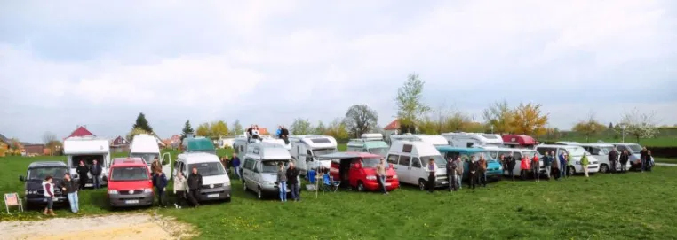 Bild: Drittes PaulCamper Vermietertreffen in Bayern / Grillbuffet und Leidenschaft