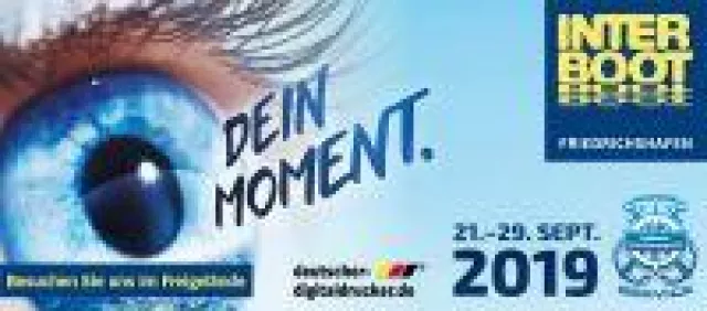 Messepremiere Interboot 2019 Live Antifoulingfolierung Bild: Messepremiere Interboot 2019 Live Antifoulingfolierung