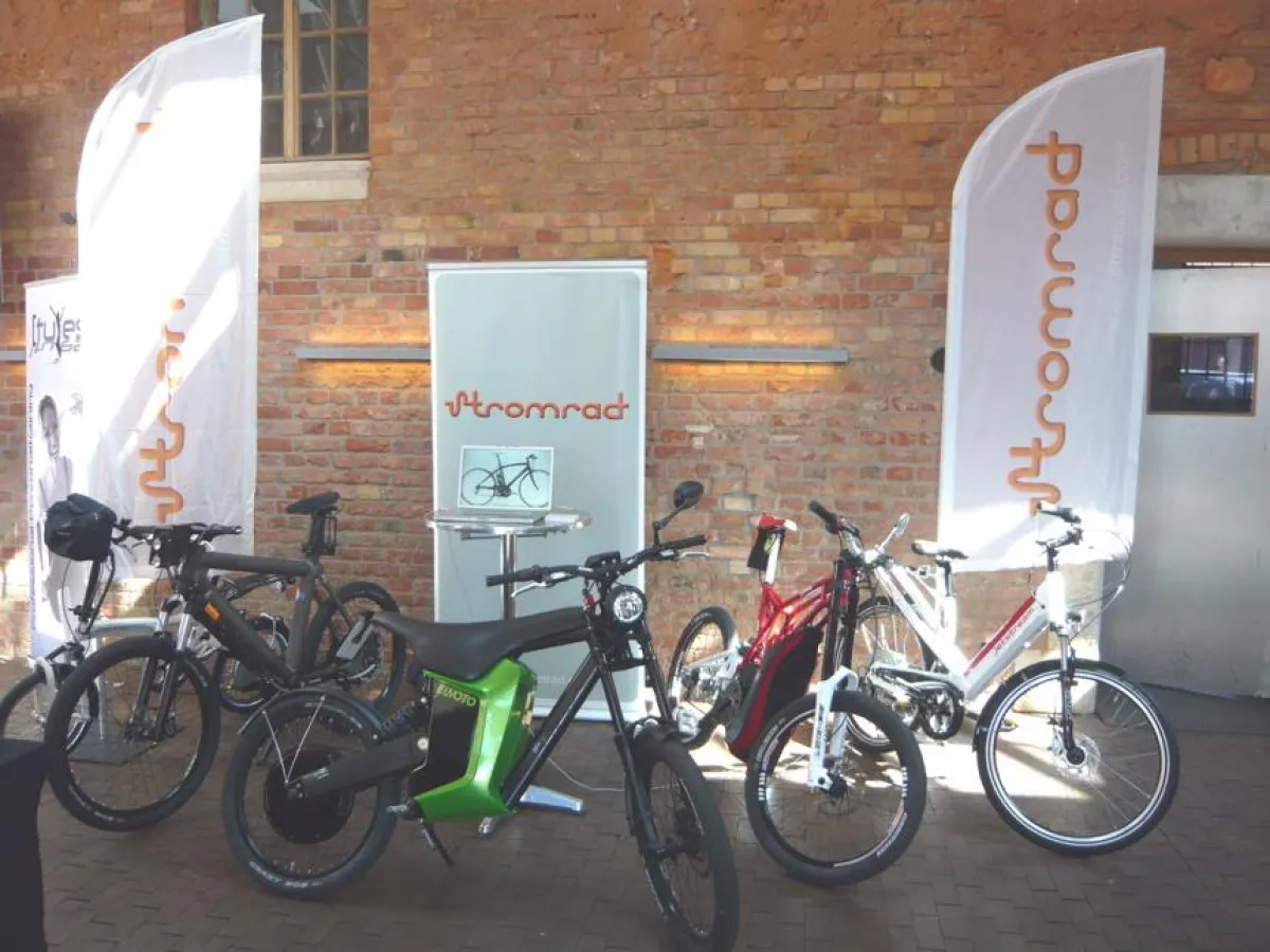 Stromräder fahren mit Ökostrom.