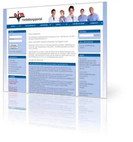 Bild: Dank eZ Publish können sich Ärzte online weiterbilden