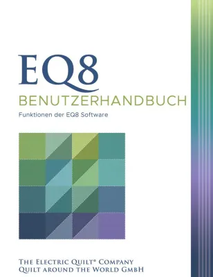 Bild: Buchneuerscheinung: Deutsches Benutzerhandbuch für die EQ8 Patchwork- Entwurfssoftware als PDF-Download