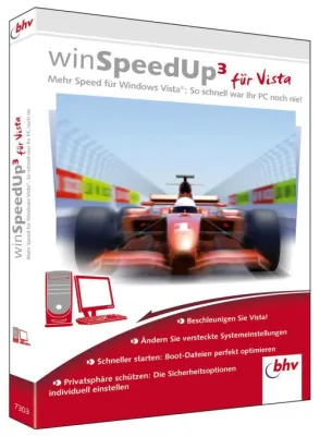 Mehr Speed für Windows® - XP Master Tuning 3 und winSpeedUp 3 für Vista jetzt im Handel Bild: Mehr Speed für Windows® - XP Master Tuning 3 und winSpeedUp 3 für Vista jetzt im Handel