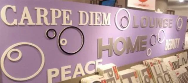 Bild: Der neue Trend im Bereich Wand & Wohndesign - 3D Wandbuchstaben und Wandobjekte