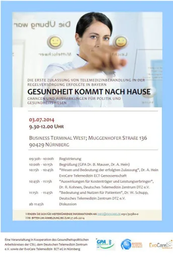 Bild: Kommunale Initiativen für Bayern gefordert. Nachlese Veranstaltung 3.7.2014 mit dem GPA der CSU in Nürnberg