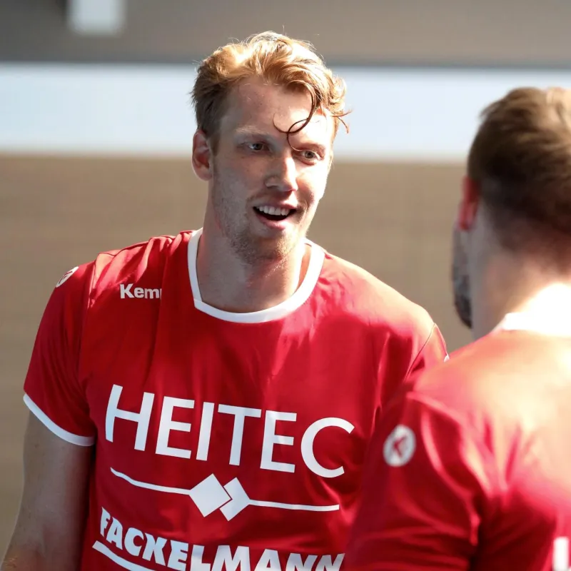 (Jocki_Foto, Erlangen): Simon Jeppsson, der siebenfache Torschütze des HC Erlangen