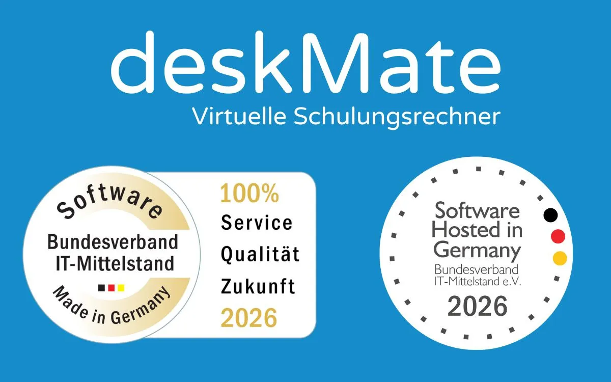 deskMate erhält Siegel 