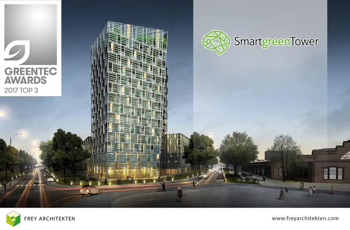 Smart Green Tower als Siegerkandidat des Galileo Wissenspreises 2017
