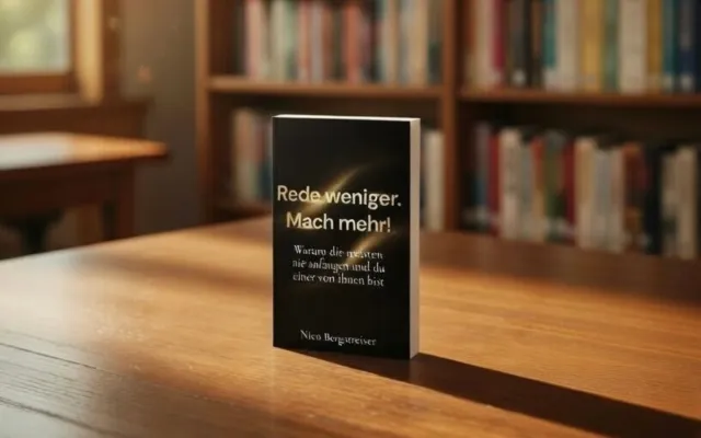 Bild: Mit 18 Jahren veröffentlicht Nico Bergstreiser sein erstes Buch „Rede weniger. Mach mehr!“