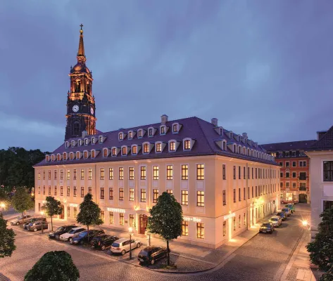 Bild: Bülow Palais Dresden vom "Großen Restaurant & Hotel Guide" als Hotel des Jahres ausgezeichnet