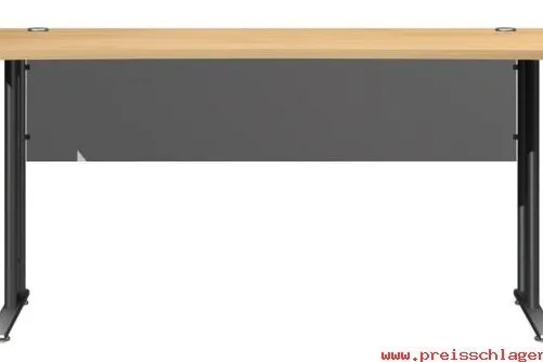 Bild: Ergonomisch und praktisch: Der günstige Schreibtisch Profi 650