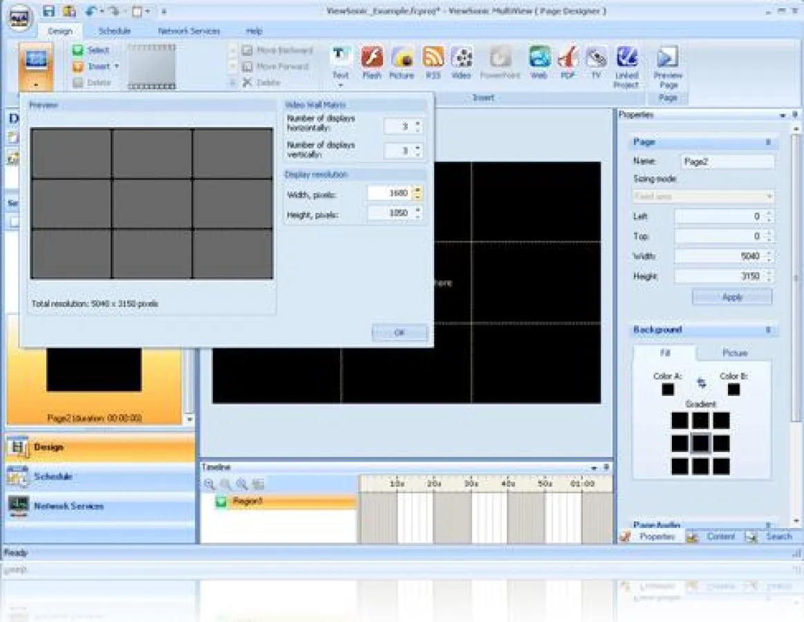 friendlyway composer 9 mit friendlyway Videowand