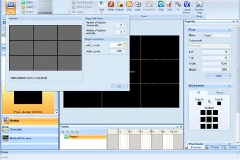 Bild: Die Videowall Software von friendlyway macht vor allem Marketing-Profis das Leben leicht