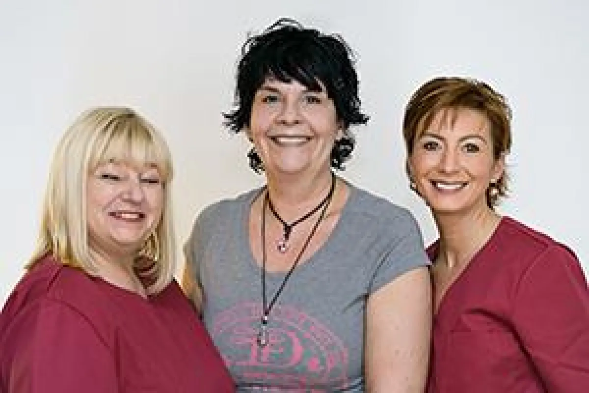 Judith Canisius (Mitte) mit ihrem Team