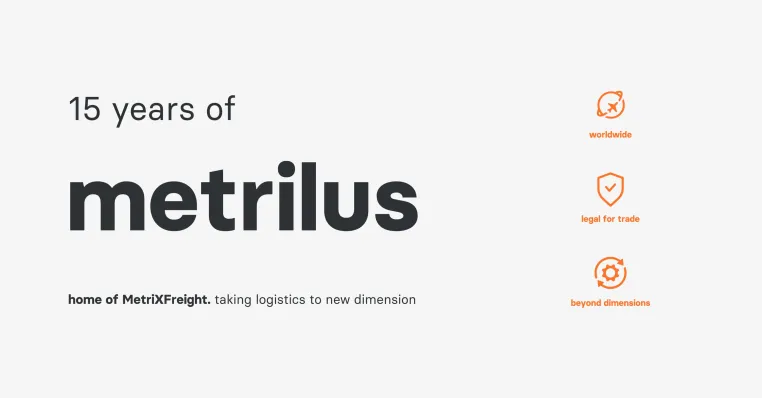 Bild:  Ware sekundenschnell verstehen statt nur vermessen. metrilus feiert 15 Jahre datenbasierte Logistik