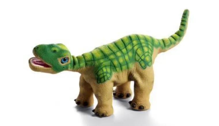 Bild: Trademark PR leistet Roboter-Dinosaurier-Baby Pleo Geburtshilfe