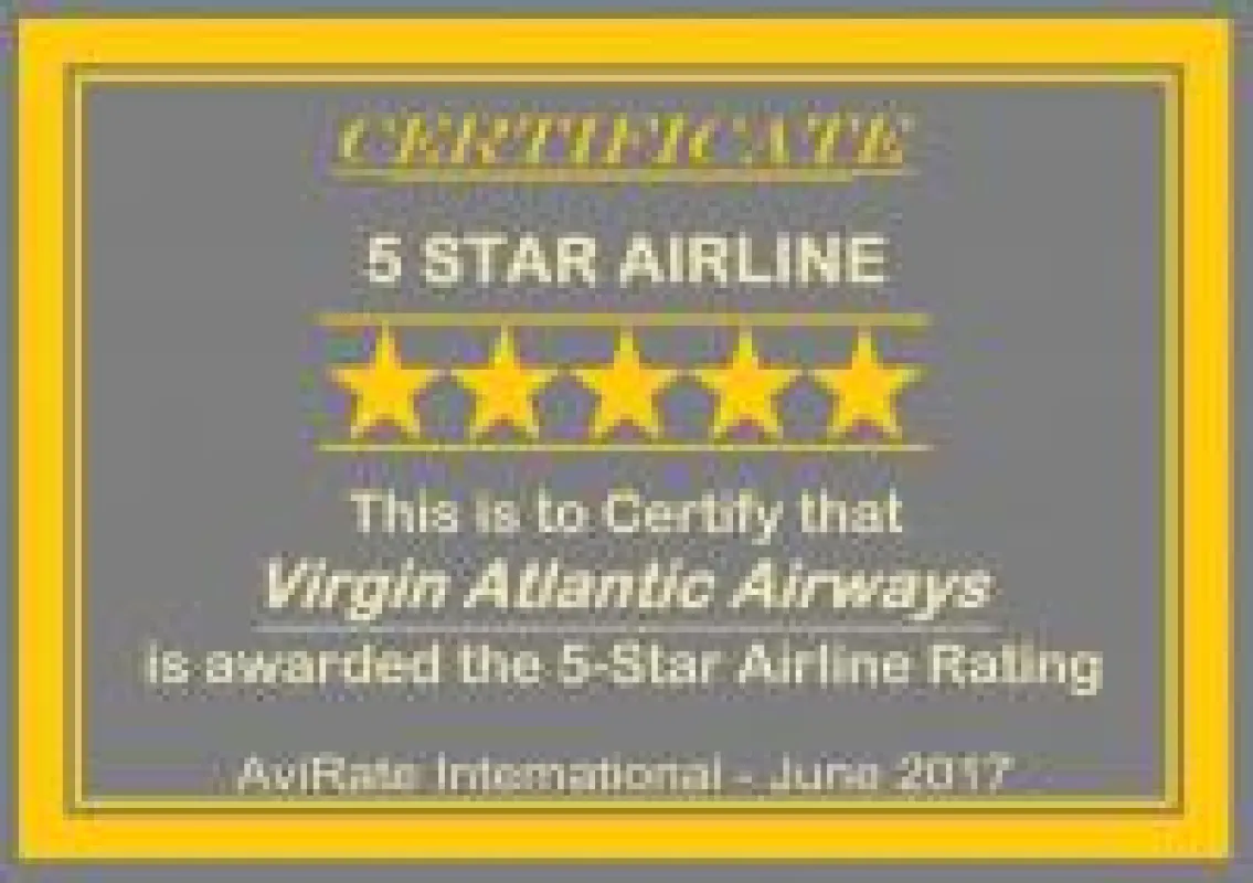 Offiziell zertifiziert: Europas erste 5-Sterne Airline.