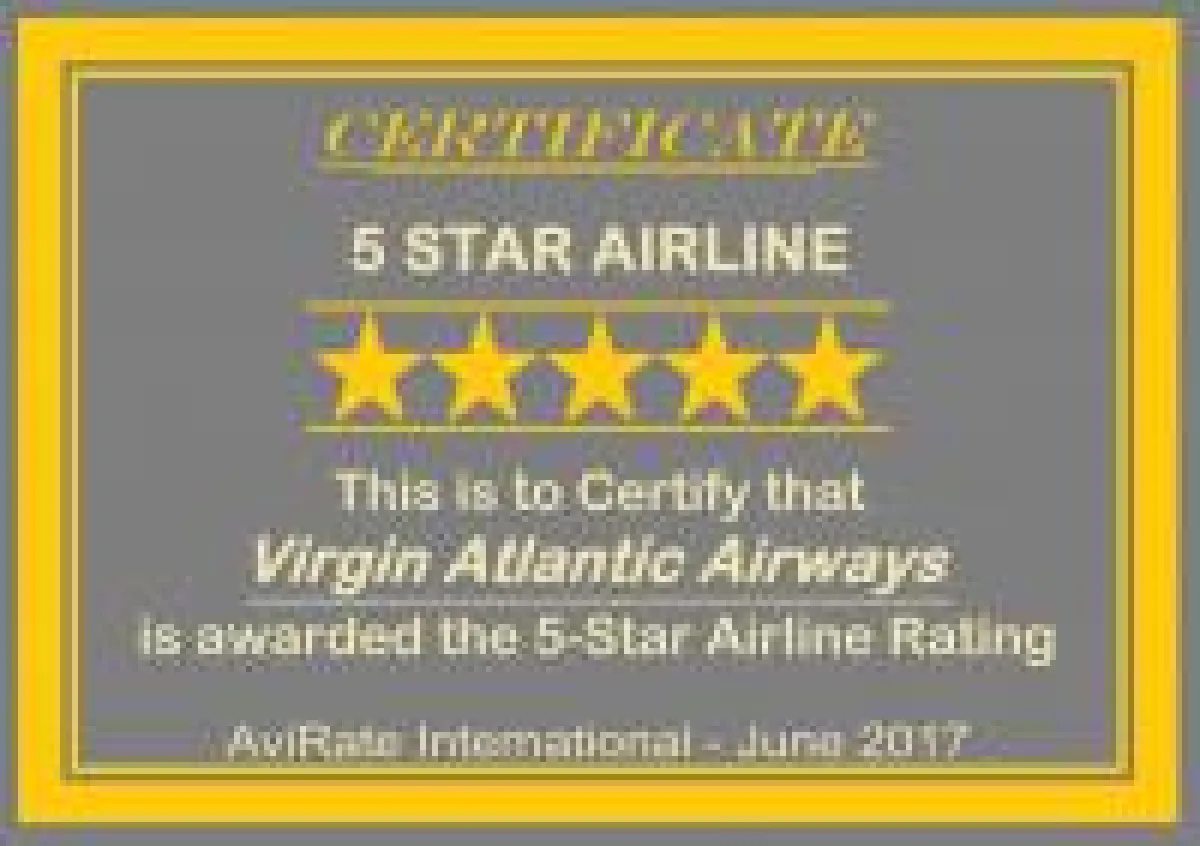 Offiziell zertifiziert: Europas erste 5-Sterne Airline.