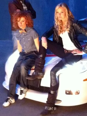 Lucy Diakovska und Miriam Höller wollen Ladys Team am Red Bull Ring zum Sieg führen Bild: Lucy Diakovska und Miriam Höller wollen Ladys Team am Red Bull Ring zum Sieg führen