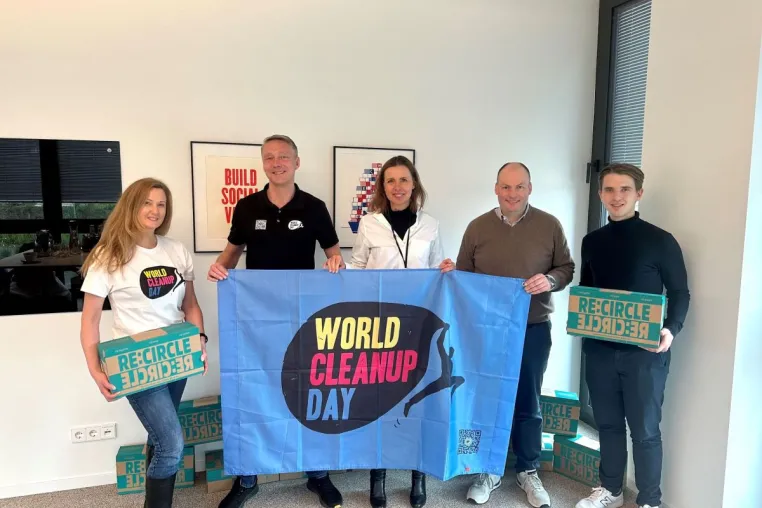 RE:CIRCLE verkündet die Partnerschaft mit dem World Cleanup Day Deutschland Bild: RE:CIRCLE verkündet die Partnerschaft mit dem World Cleanup Day Deutschland